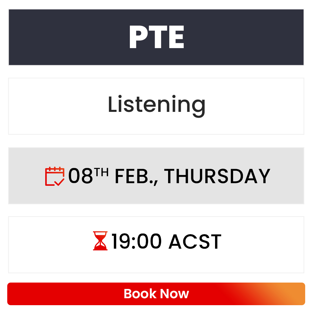 08 Feb ||  IELTS Listening